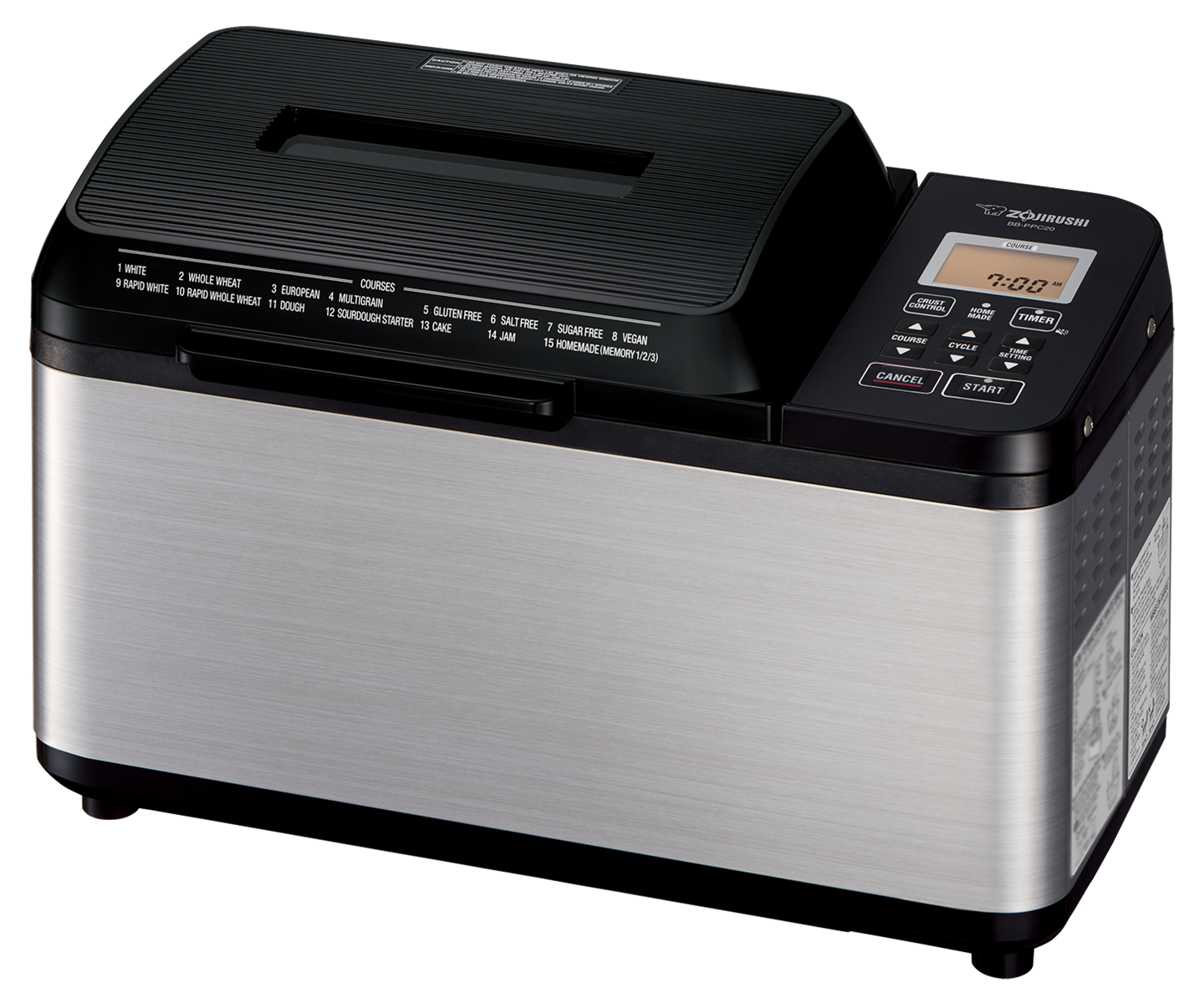 Home Bakery Virtuoso® Plus Breadmaker (with Ceramic Nonstick) BB