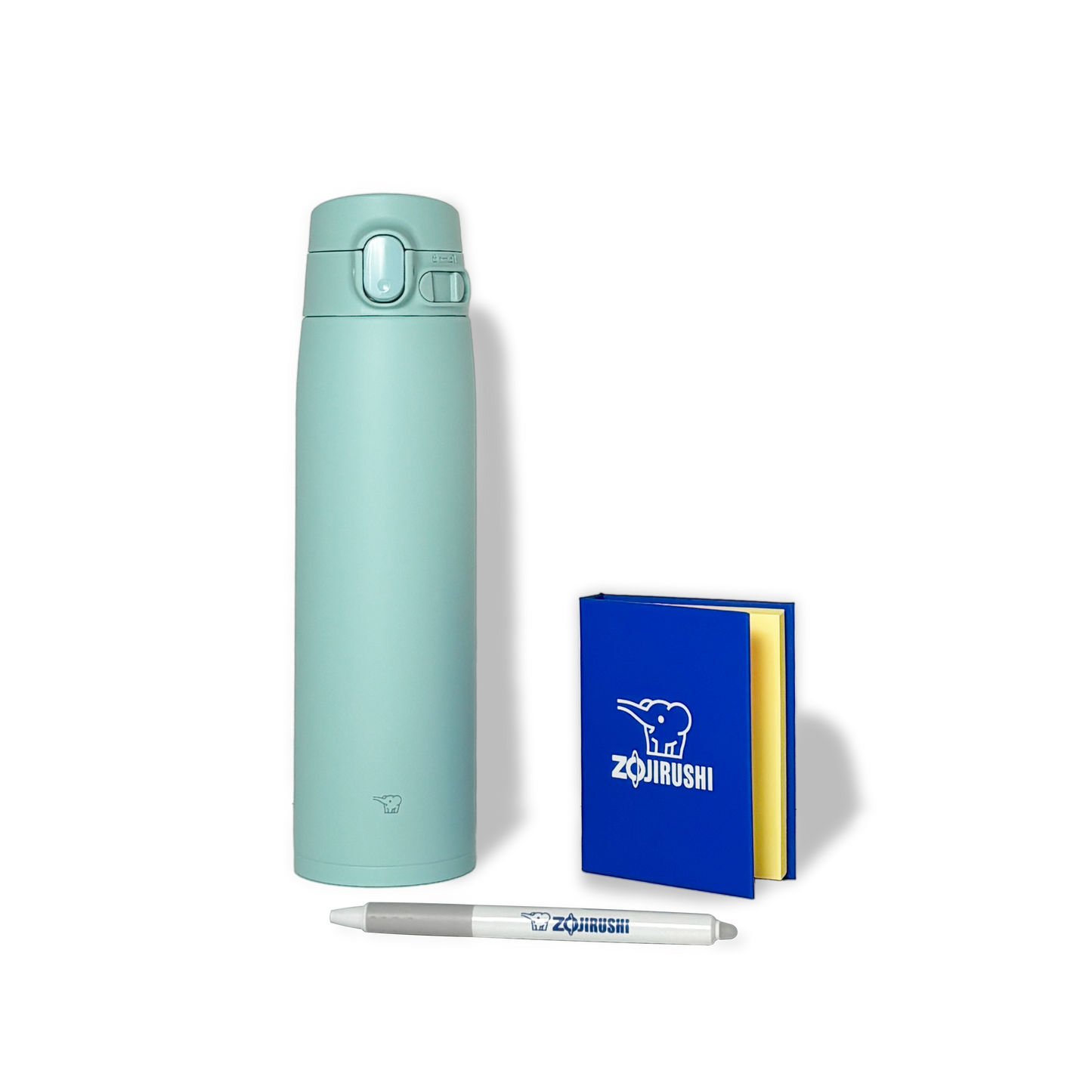 BTS25 Set: Sticky Note Book, FriXion Pen, Stainless Mug