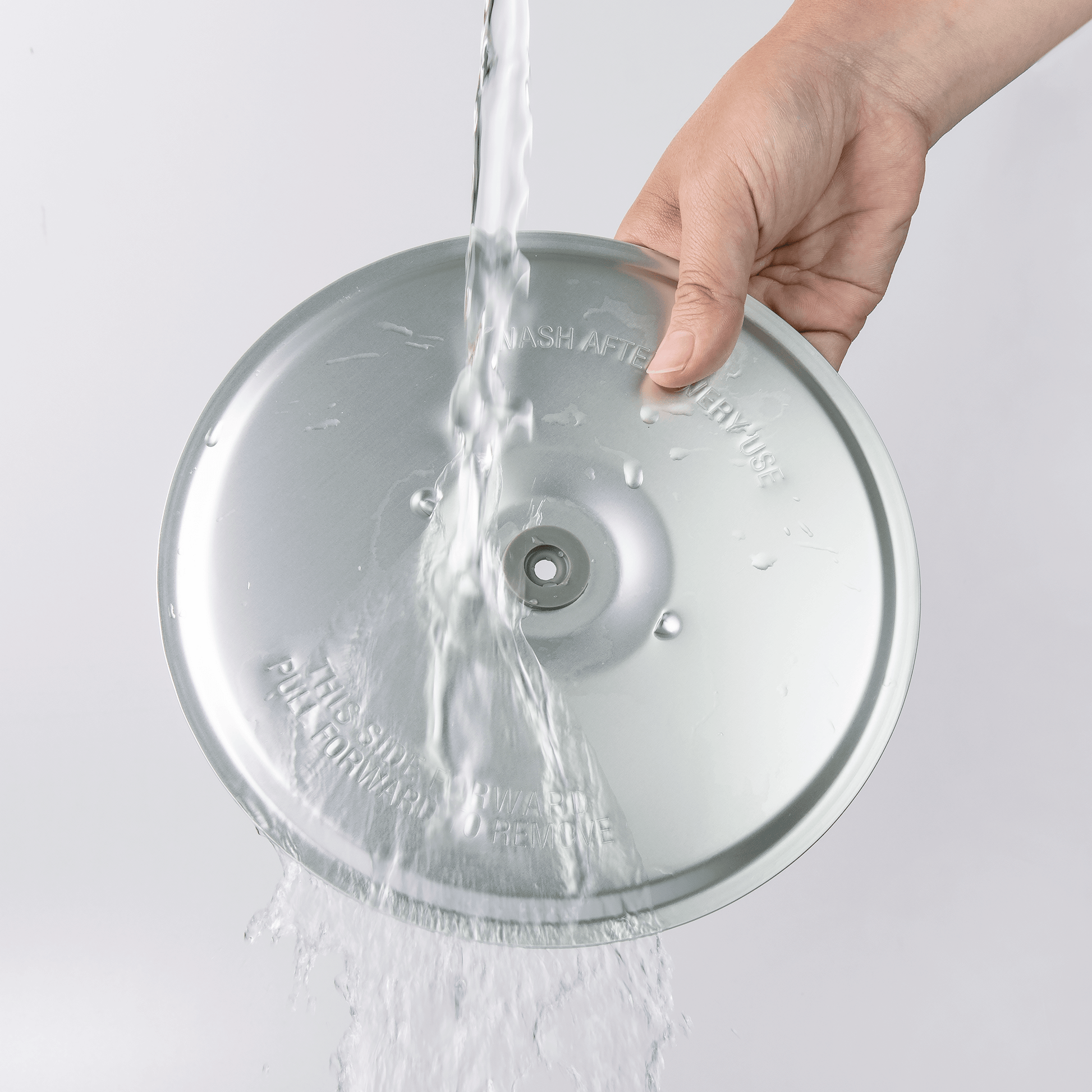 Detachable and washable inner lid