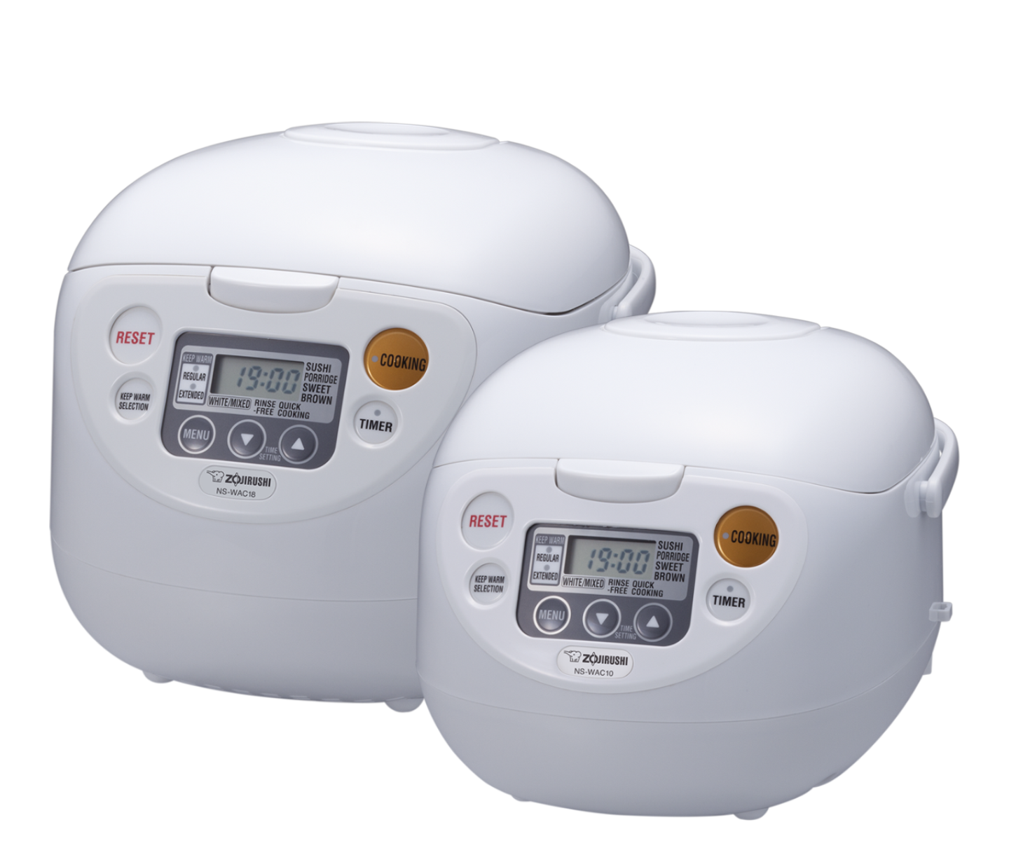 Zojirushi NS-ZLH10-WZ 1L Rice Cooker – 680W, 220-230V, White – Made In Japan