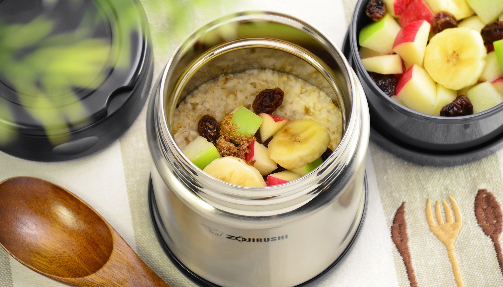 Zojirushi Stainless Food Jar Recipe - Steel Cut Oatmeal To-Go
