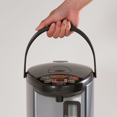 Sturdy fold-down handle allows unit to be easily transported