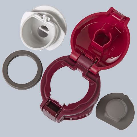 Stopper disassembles for thorough cleaning