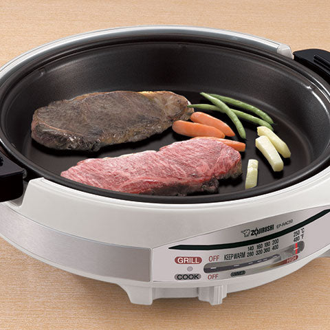 Additional flat plate for grilling