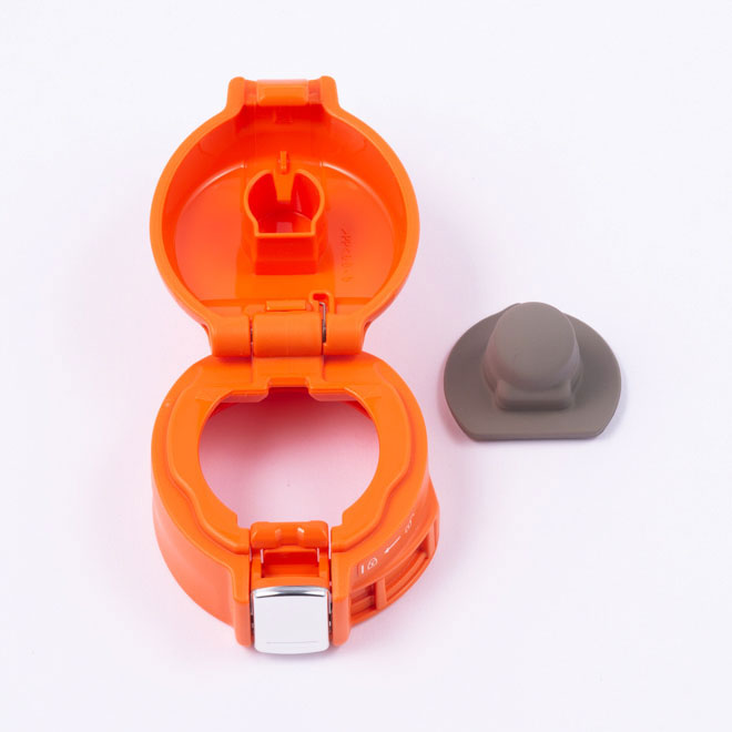 Zojirushi BB474807L-26 | STOPPER COVER SET (ORANGE) FOR SM-SHE48/60 DV **EXCLUDES STOPPER SET
