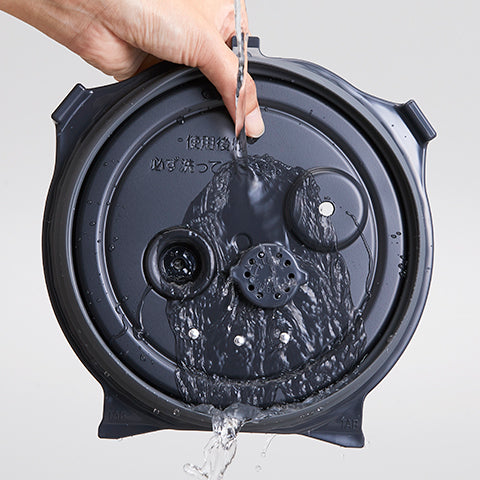 Detachable and washable inner lid