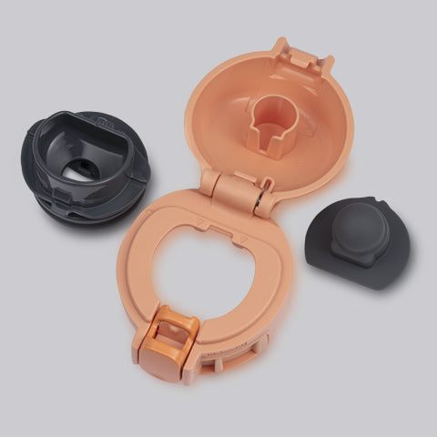 Disasseblable lid for easy cleaning