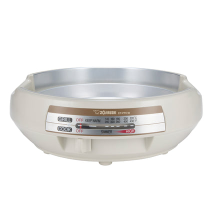 Adjustable temperature settings from Keep Warm (176°F / 80°C) to 430°F (220°C)