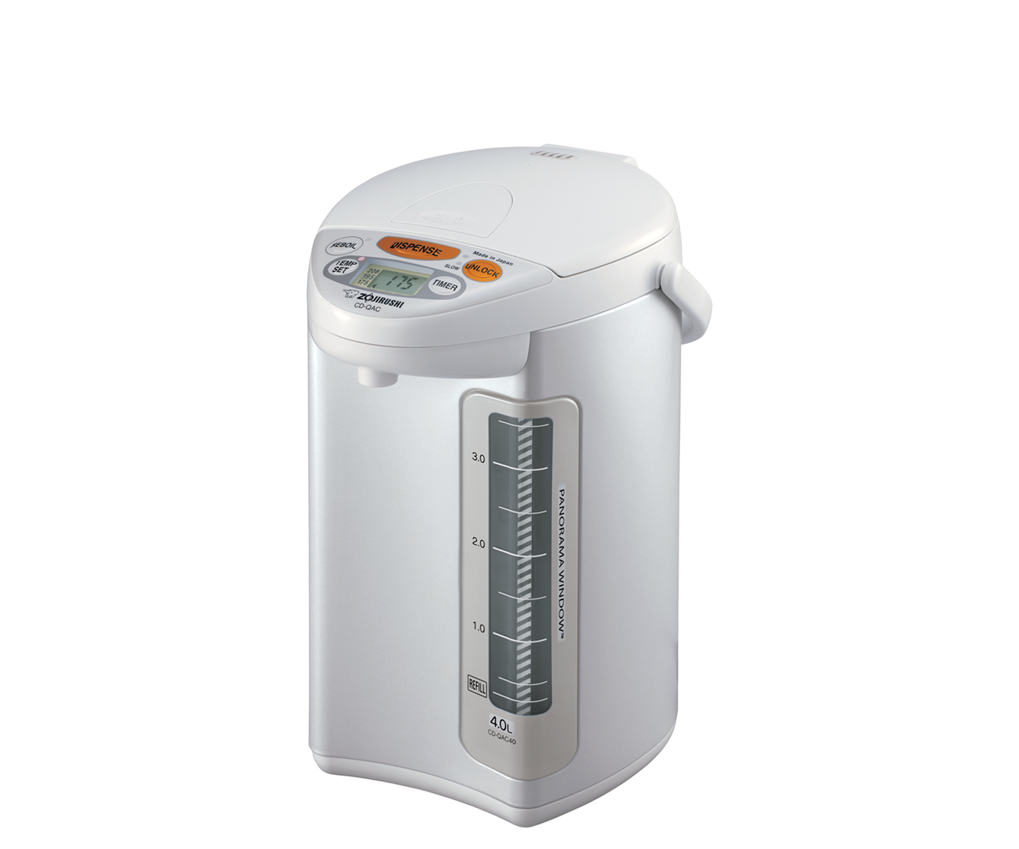 Panorama Window® Micom Water Boiler & Warmer CD-QAC40