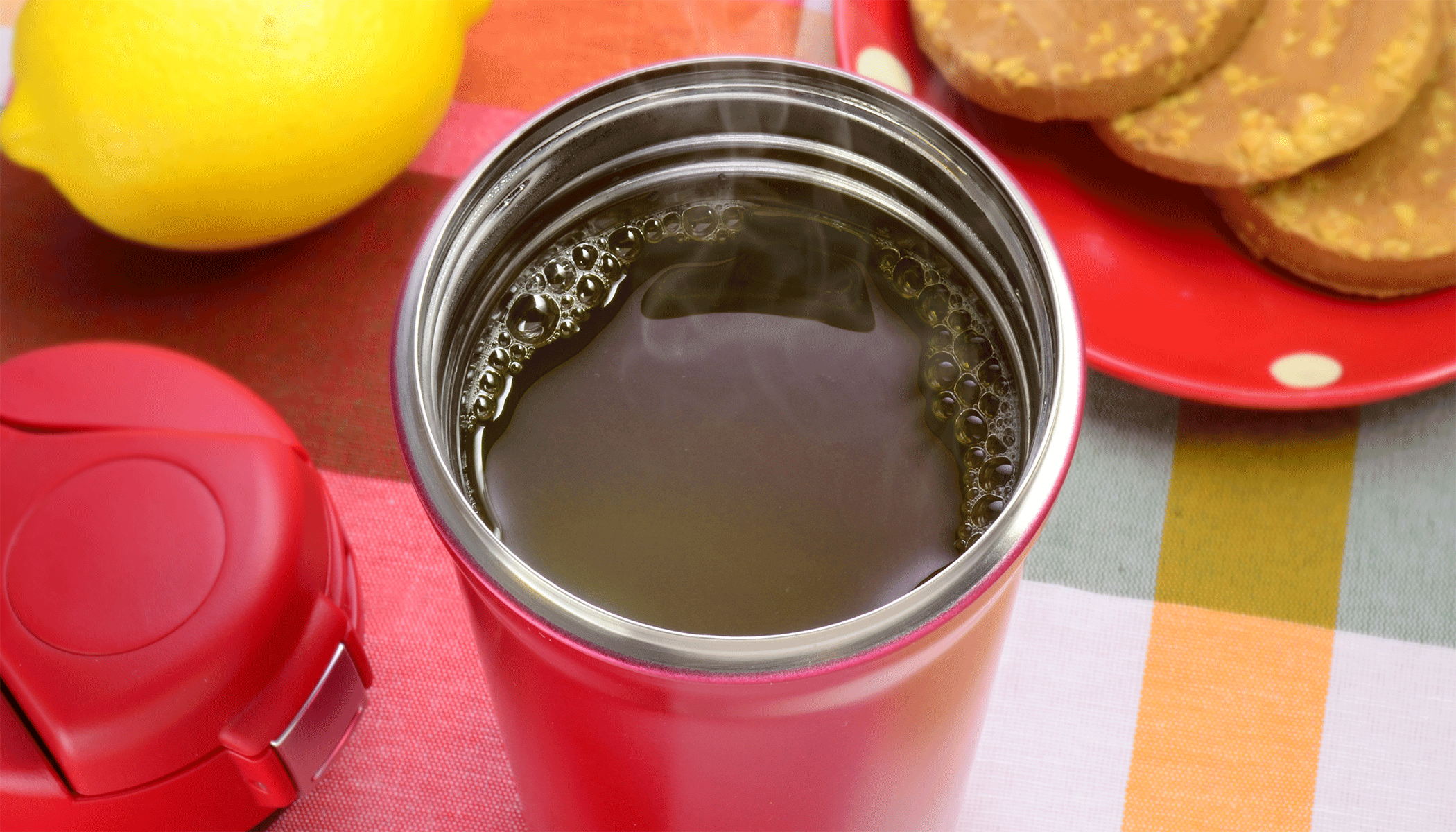 Zojirushi Stainless Mug Recipe - Cold Buster Soothie