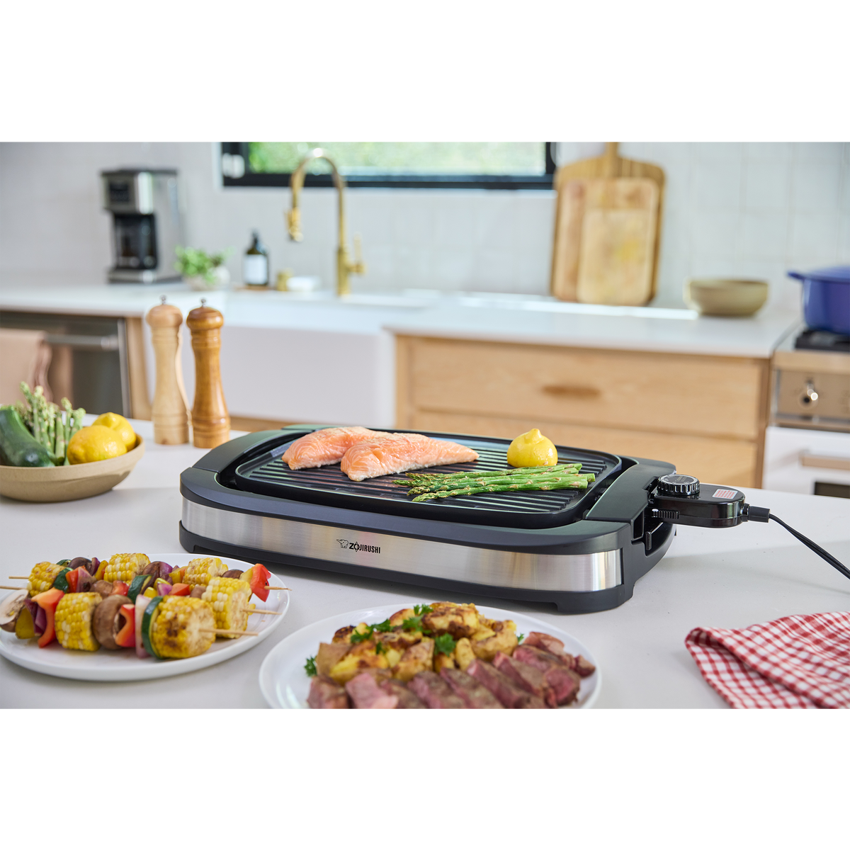 Indoor Electric Grill (with Ceramic Nonstick) EB-DXC10
