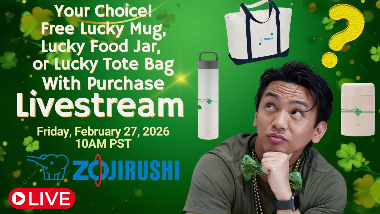 2026 St. Patrick's Day GWP - Spend $500 or more and choose from 3 GWP options--Lucky Tote, Lucky Mug or Lucky Food Jar. Now through March 31.