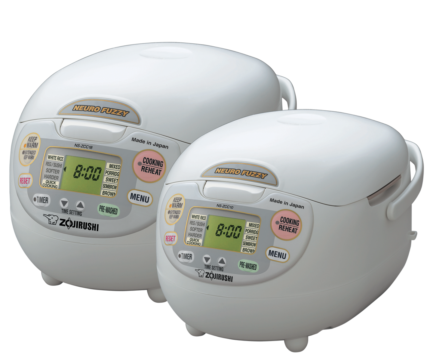 Neuro Fuzzy® Rice Cooker & Warmer NS-ZCC10/18