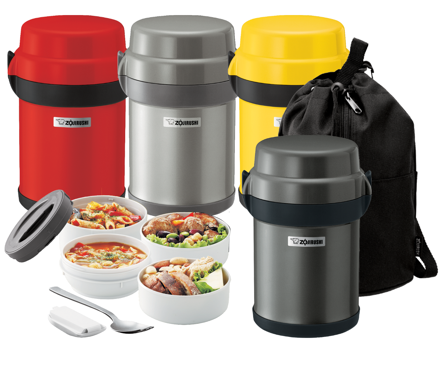 Mr. Bento® Stainless Lunch Jar SL-JA14/JAE14