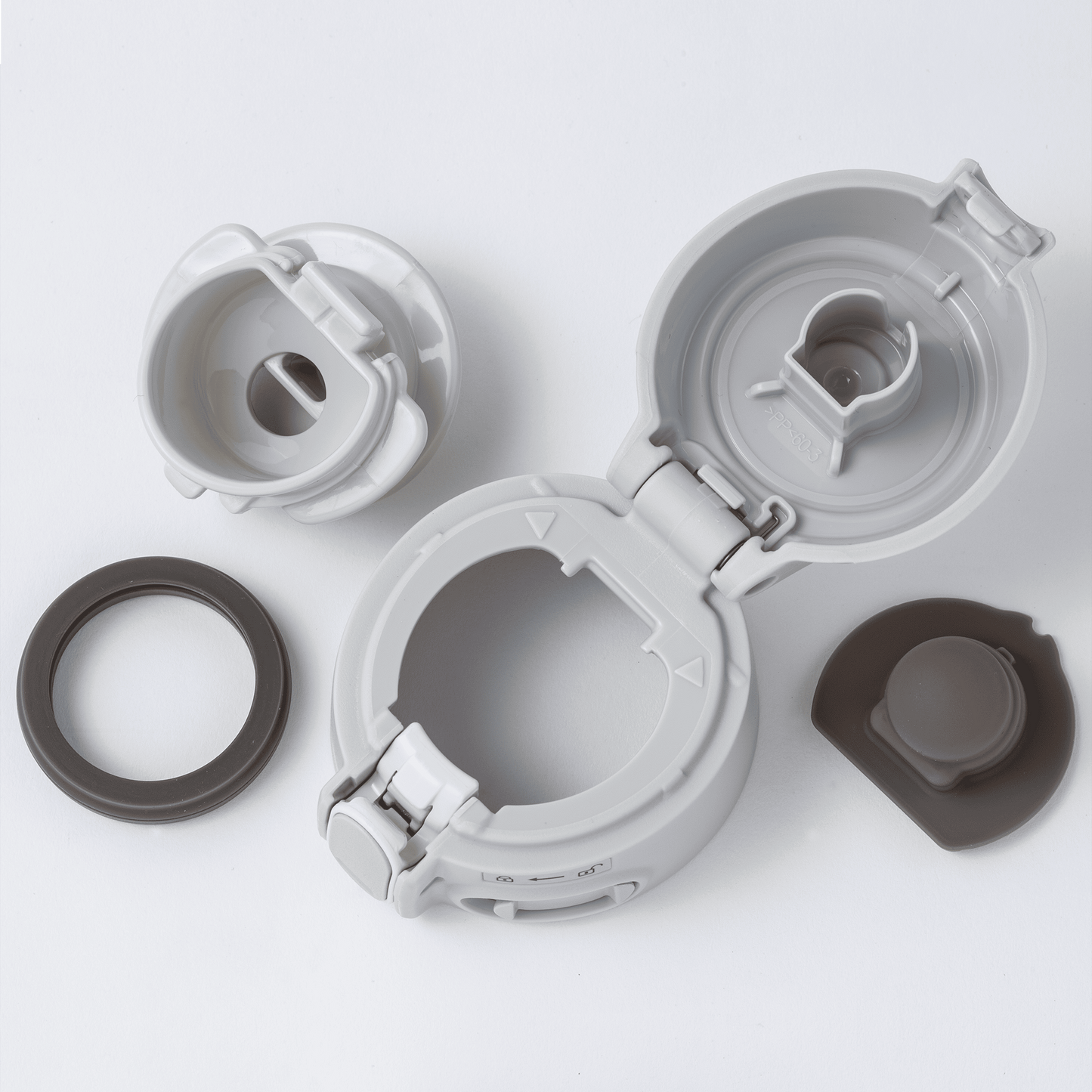 Stopper disassembles for thorough cleaning