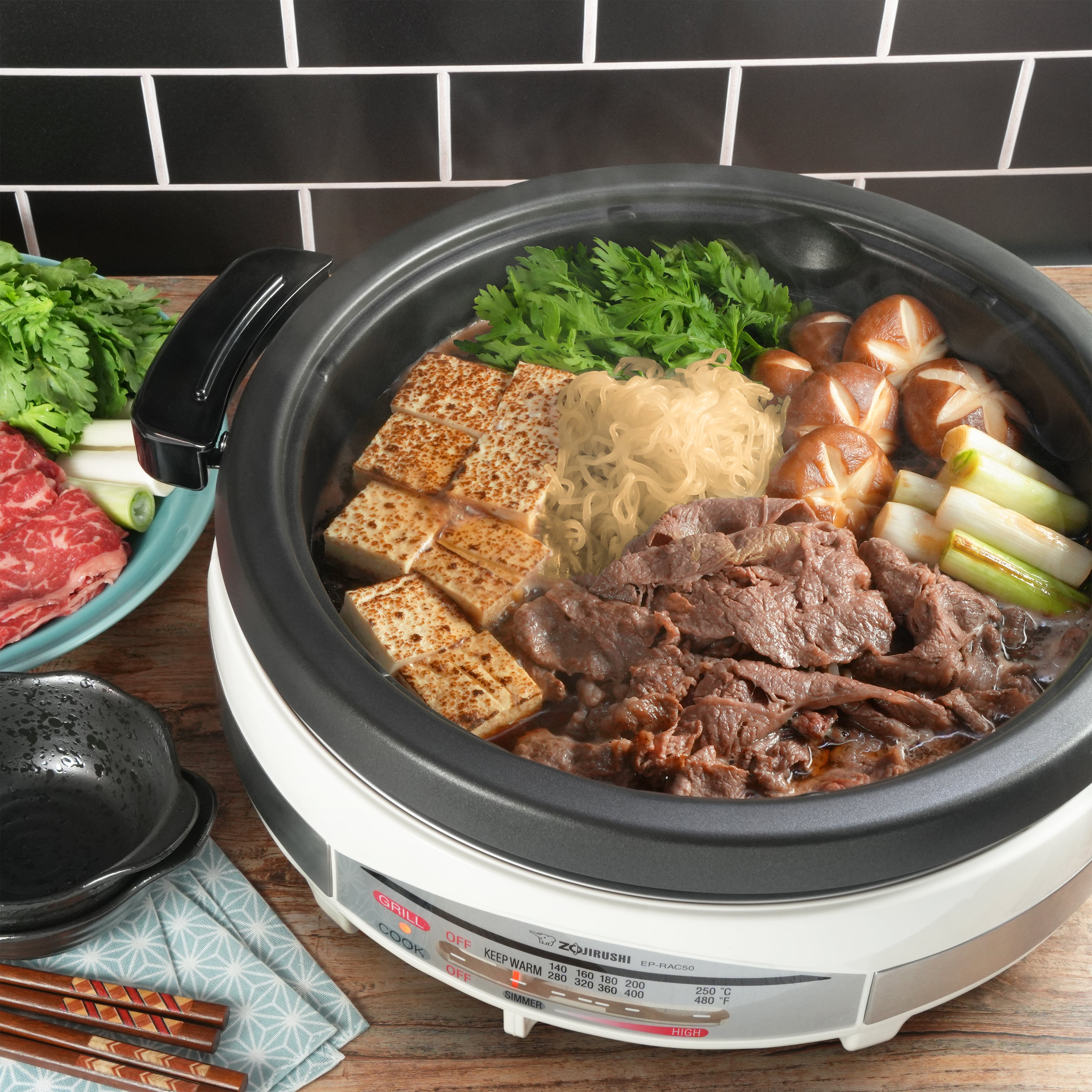 Zojirushi Electric Skillet Recipe - Sukiyaki