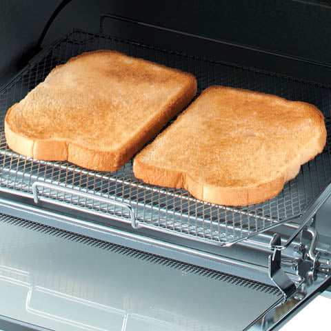 Auto pull-out mesh rack