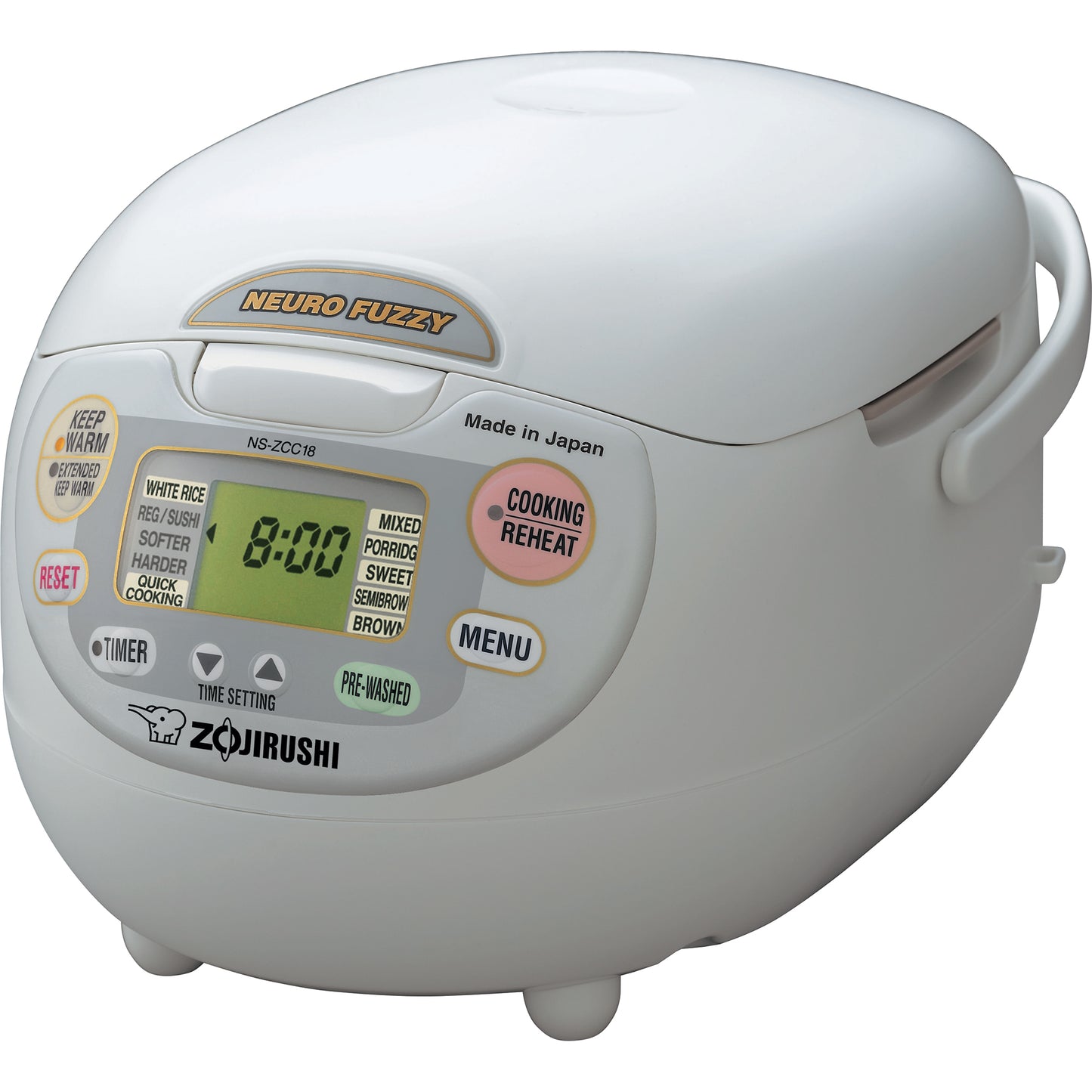 Neuro Fuzzy® Rice Cooker & Warmer NS-ZCC10/18
