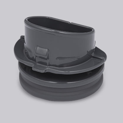 One-piece stopper is leak-proof* and gasket-free   *Leak-proof when used properly according to the instruction manual