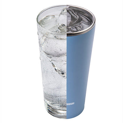 Stainless steel vacuum insulation minimizes heat transfer to keep exterior from getting hot, and minimizes condensation