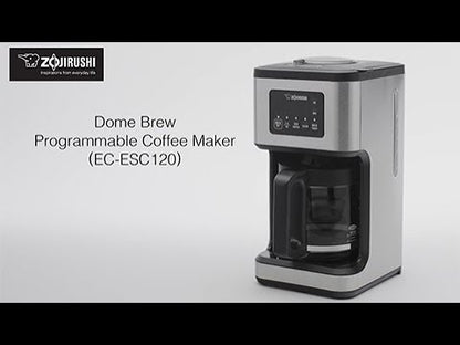 Dome Brew Programmable Coffee Maker EC-ESC120