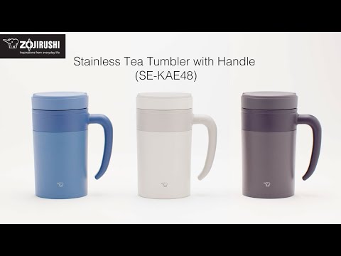 Stainless Tea Tumbler with Handle SE-KAE48 - Thumbnail 4