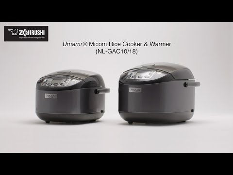 Umami® Micom Rice Cooker & Warmer NL-GAC10/18 – Zojirushi