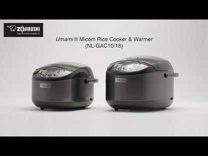 Umami® Micom Rice Cooker & Warmer NL-GAC10/18