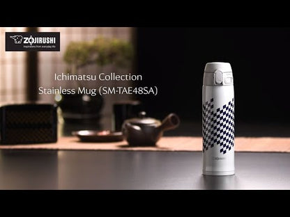 Stainless Mug SM-TAE48SA Ichimatsu Collection